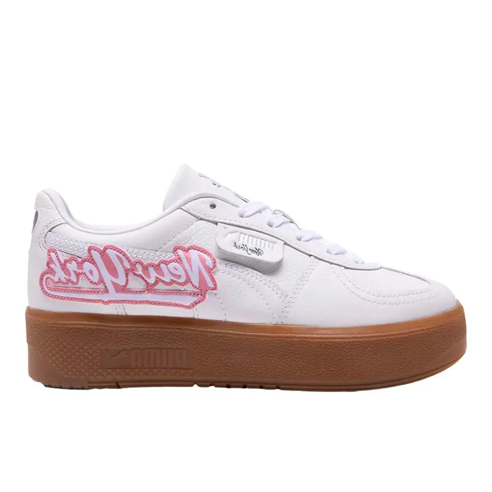 Puma shoes - PUMA Palermo Elevata Nyc Graffiti Platform - 40455401 - White 5