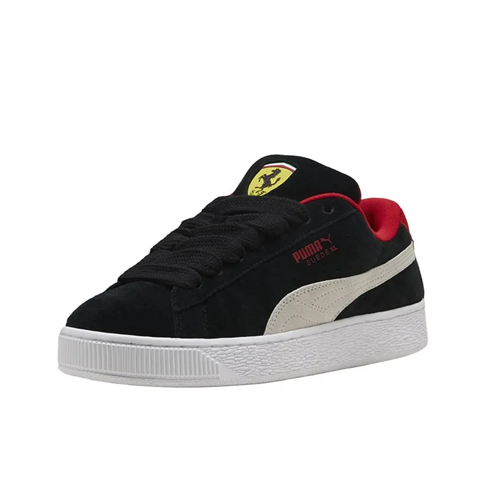 Puma shoes - PUMA Scuderia Ferrari Suede Xl Lace Up - 30913001 - Black 8