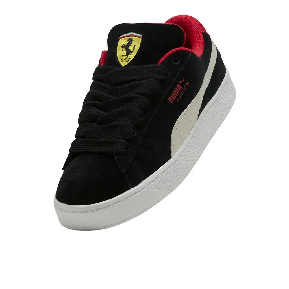 Puma shoes - PUMA Scuderia Ferrari Suede Xl Lace Up - 30913001 - Black 12