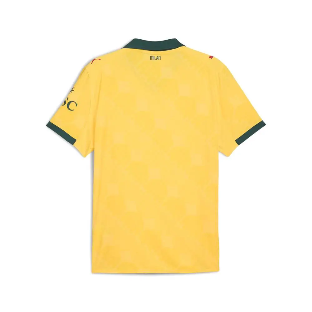 Puma clothing - PUMA Ac Milan 3Rd Collared Short Sleeve Soccer Jersey Authentic - 77997803 - Yellow 0