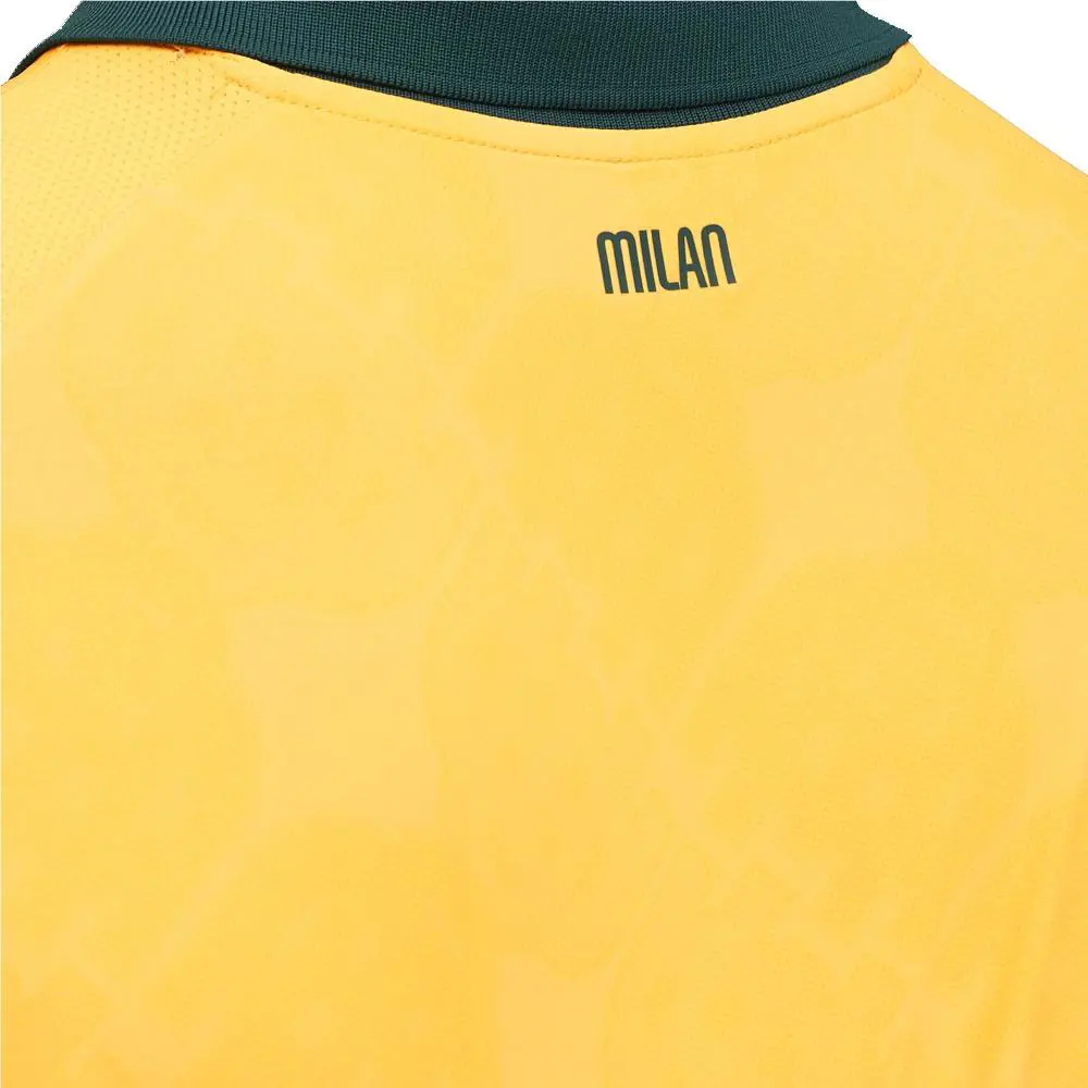 Puma clothing - PUMA Ac Milan 3Rd Collared Short Sleeve Soccer Jersey Authentic - 77997803 - Yellow 3