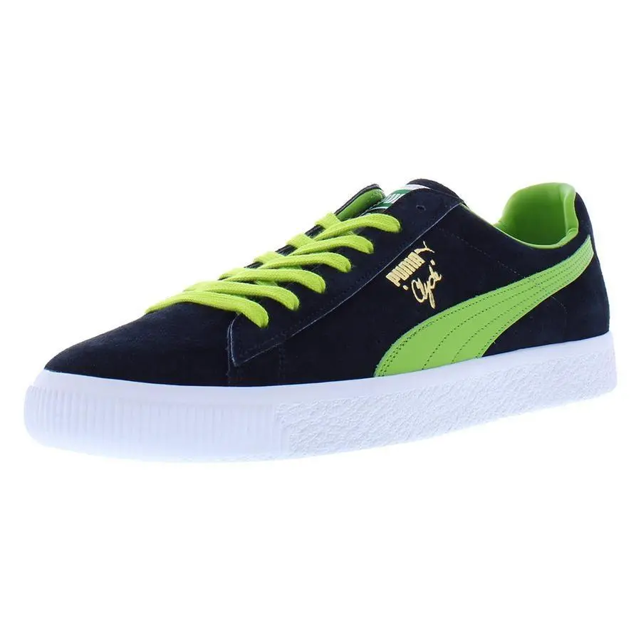 Puma shoes - Navy/Lime Smash, Main: Blue 3