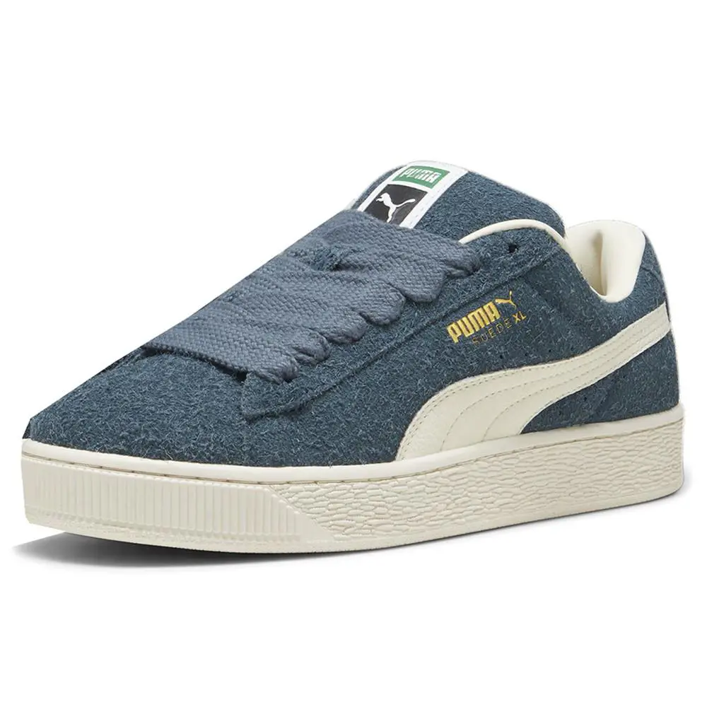 Puma shoes - PUMA Suede Xl Hairy Lace Up - 39724103 - Blue 6