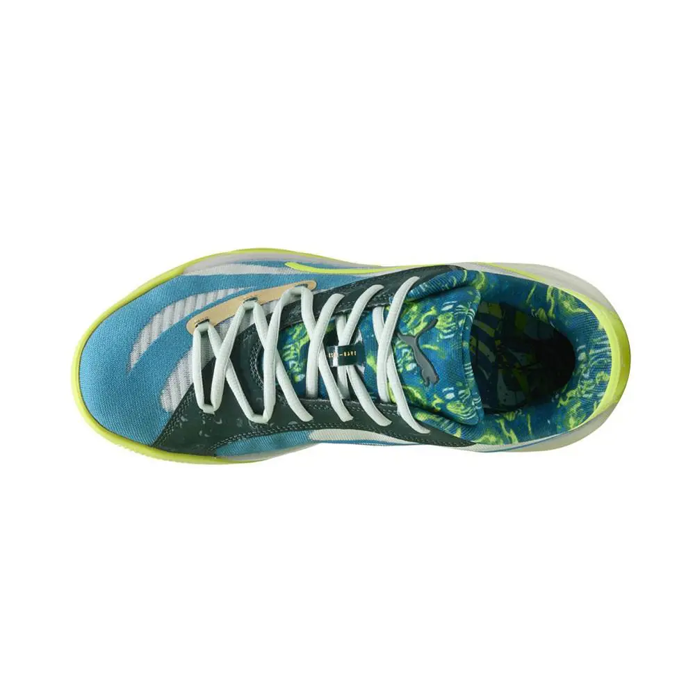 Puma shoes - PUMA All Pro Nitro Hoops Dreamz Basketball - 31135501 - Blue, Green 2
