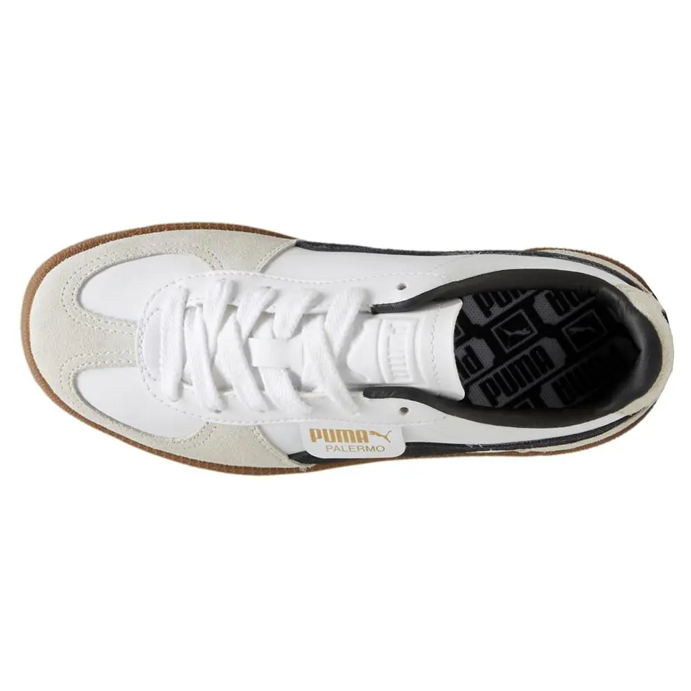 Puma shoes - PUMA Palermo Leather Lace Up  Youth - 39727501 - White 2