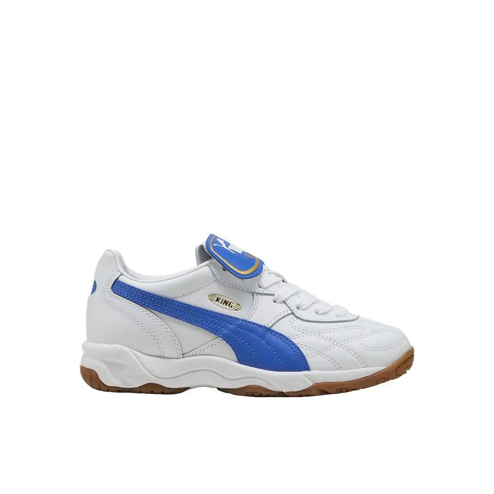 Puma shoes - PUMA King Indoor Lace Up  Youth - 40373105 - White 7