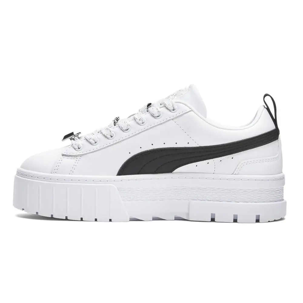 Puma shoes - PUMA Mayze Flawless Lace Up Platform - 39163601 - White 1