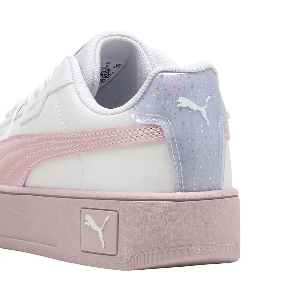 Puma shoes - PUMA Carina Street Blurry Dreams Lace Up  Youth - 40061201 - White 5