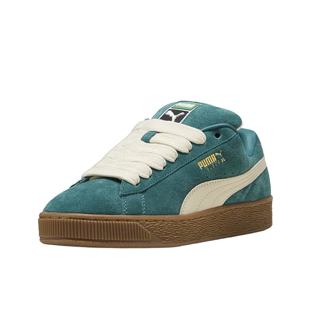 Puma shoes - PUMA Suede Xl Lace Up - 39520582 - Green 0