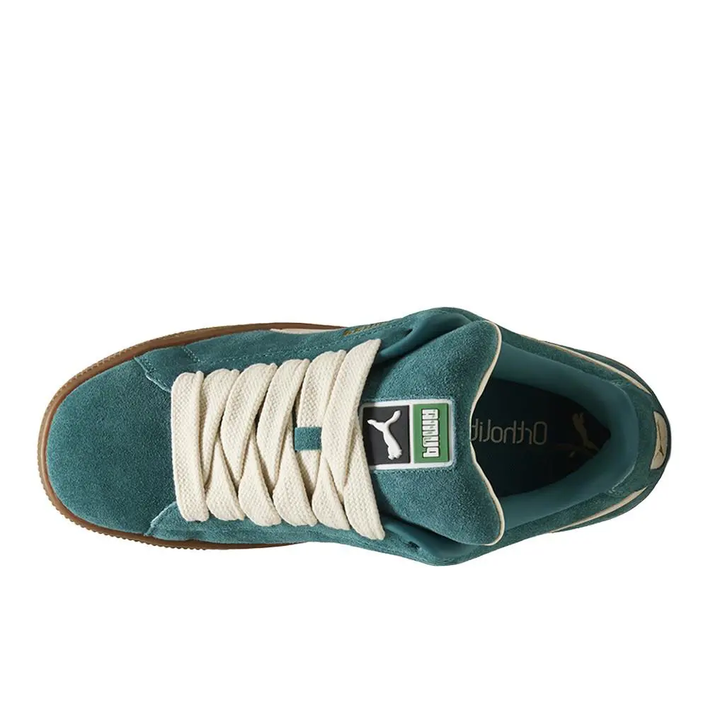 Puma shoes - PUMA Suede Xl Lace Up - 39520582 - Green 2
