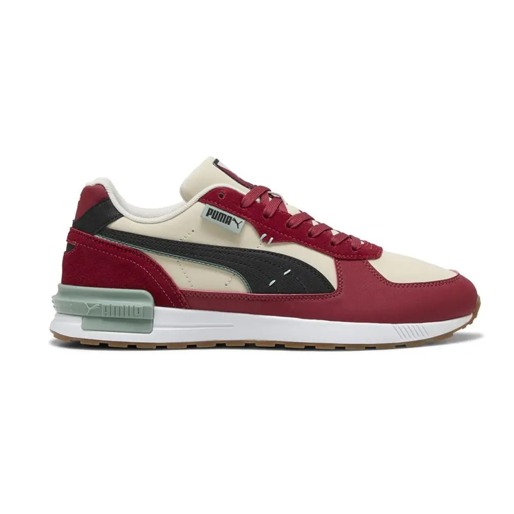 Puma Graviton Greenside Lace Up Mens Red Sneakers Casual Shoes 40068401