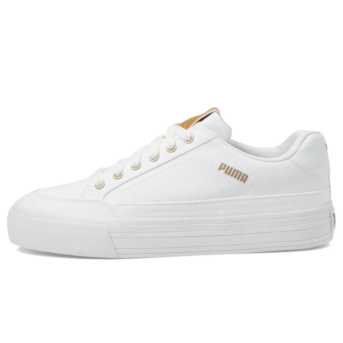 Puma shoes - Puma White/Puma Gold 2
