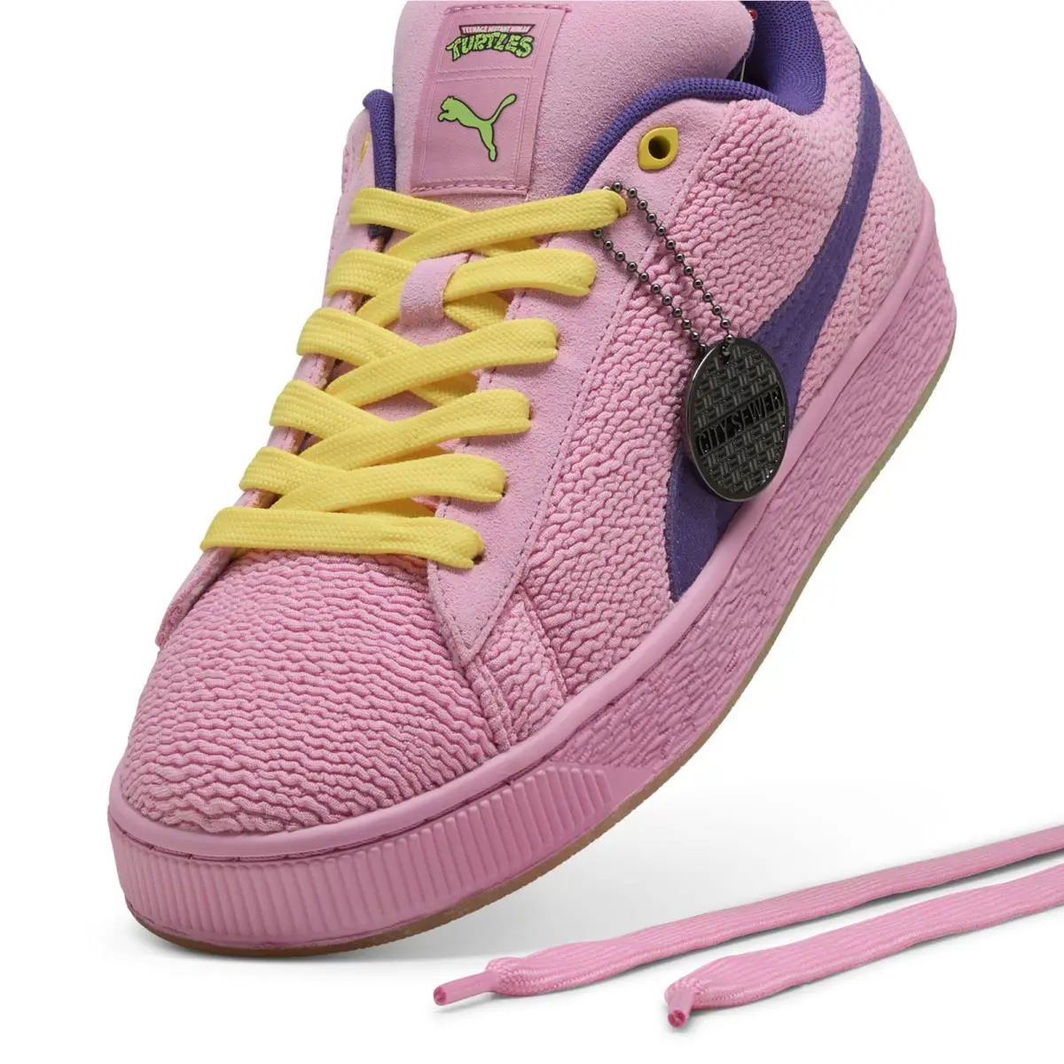 Puma shoes - Puma Suede XL 2 x TMNT - 40130501 - Pink 2