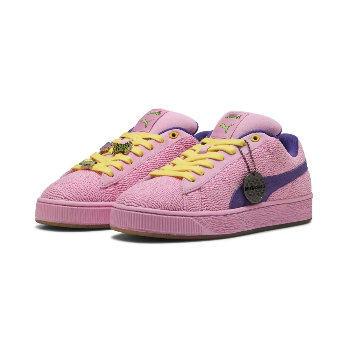 Puma shoes - Puma Suede XL 2 x TMNT - 40130501 - Pink 3