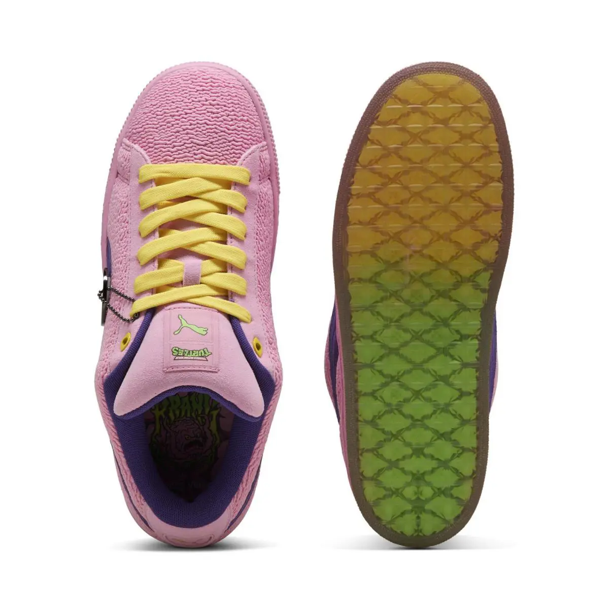 Puma shoes - Puma Suede XL 2 x TMNT - 40130501 - Pink 4