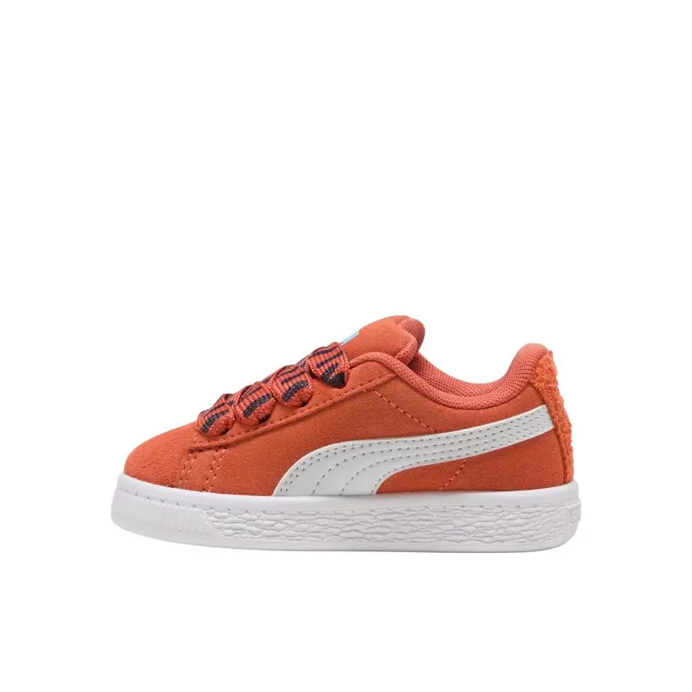 Puma shoes - PUMA Suede Xl Sporty Cats Lace Up  Toddler - 40497601 - Orange 1