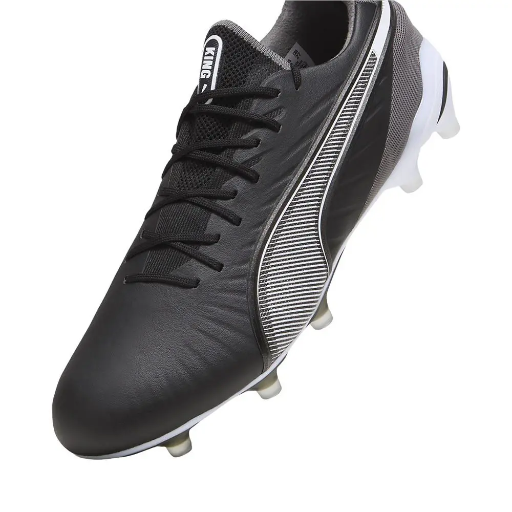 Puma shoes - PUMA King Ultimate Firm GroundArtificial Ground Soccer Cleats - 10780901 - Black, White 4