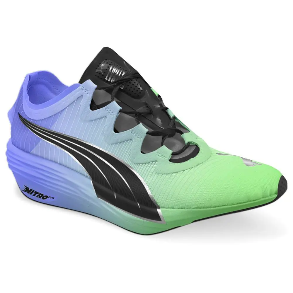 Puma shoes - PUMA FastFwd  Nitro Elite Running - 37659203 - Green, Purple 6