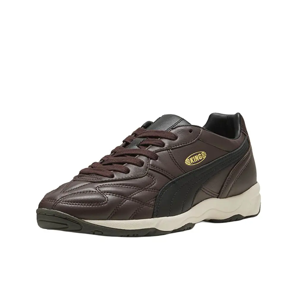 Puma shoes - PUMA King Indoor Lace Up - 40168317 - Brown 0