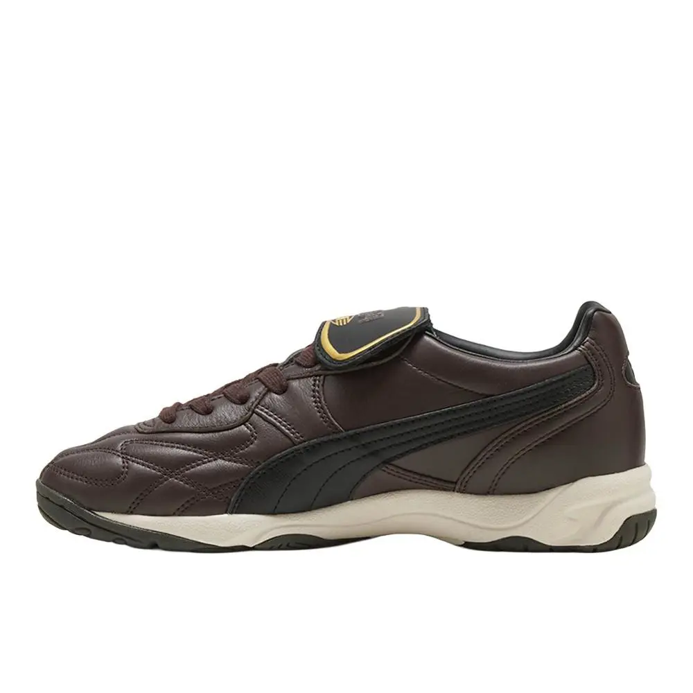 Puma shoes - PUMA King Indoor Lace Up - 40168317 - Brown 1