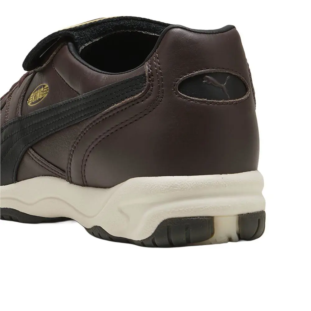 Puma shoes - PUMA King Indoor Lace Up - 40168317 - Brown 5