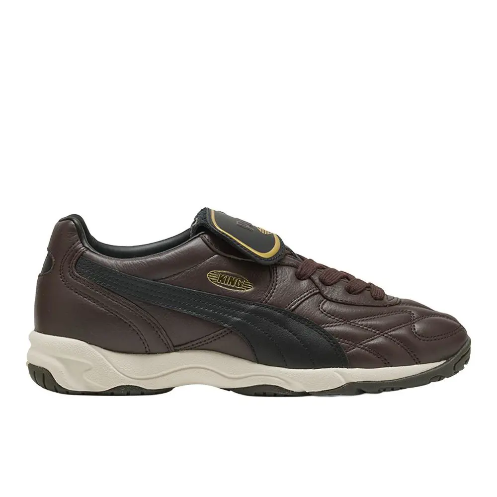 Puma shoes - PUMA King Indoor Lace Up - 40168317 - Brown 7