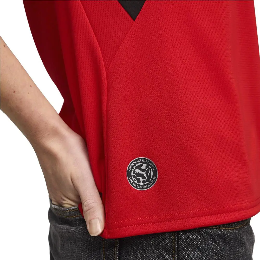 Puma clothing - PUMA Austria Crew Neck Short Sleeve Home Soccer Jersey Replica - 78320101 - Red 5