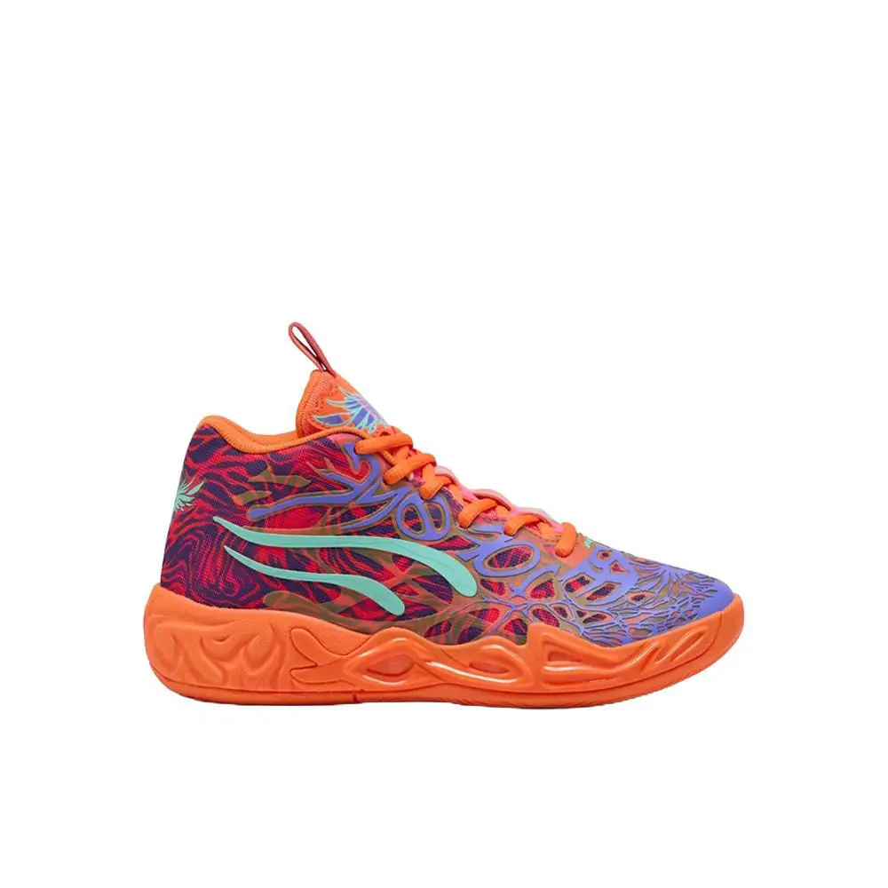 Puma X Lamelo Ball Mb.04 Creativity Pack Lace Up Youth Boys Purple Sneakers Ca - Purple