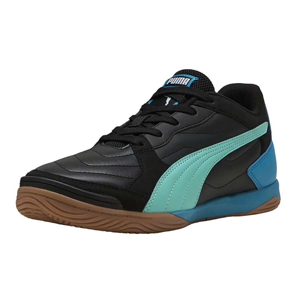 Puma shoes - PUMA Pressing Iv Futsal Indoor Soccer - 10741911 - Black, Blue 0