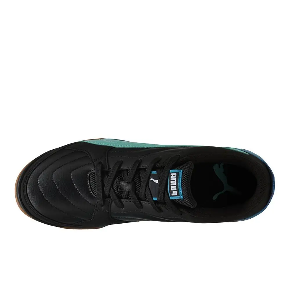 Puma shoes - PUMA Pressing Iv Futsal Indoor Soccer - 10741911 - Black, Blue 8