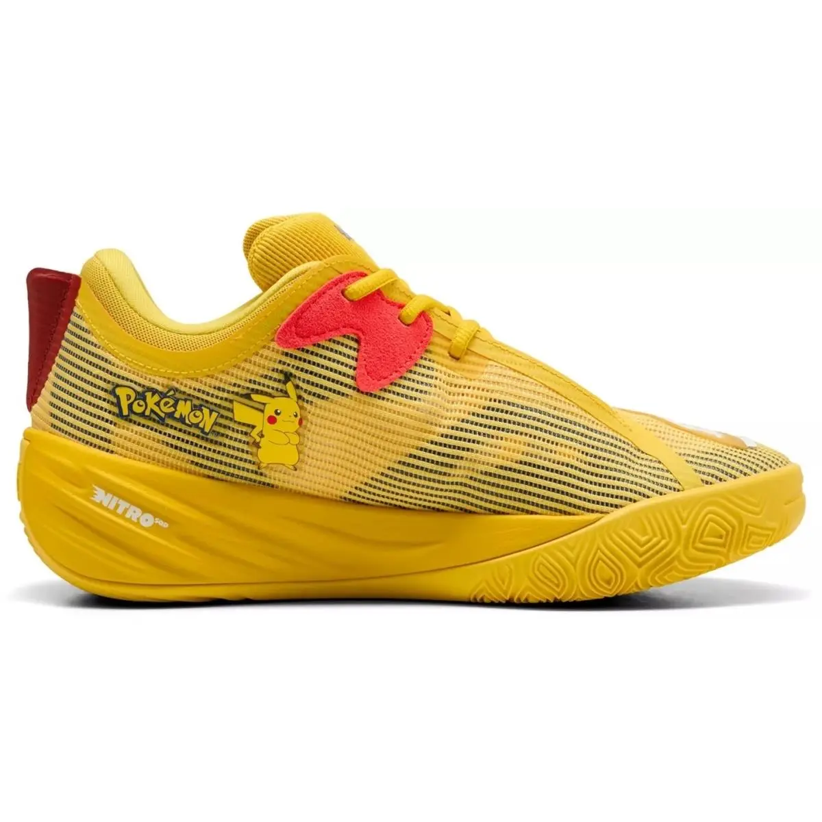 Puma shoes - Puma All-Pro Nitro 2 - Nitro - 312843-01 - Yellow/Red/Black 3