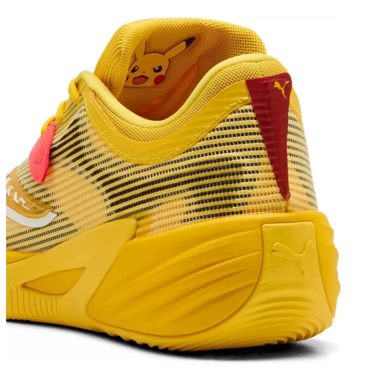 Puma shoes - Puma All-Pro Nitro 2 - Nitro - 312843-01 - Yellow/Red/Black 4