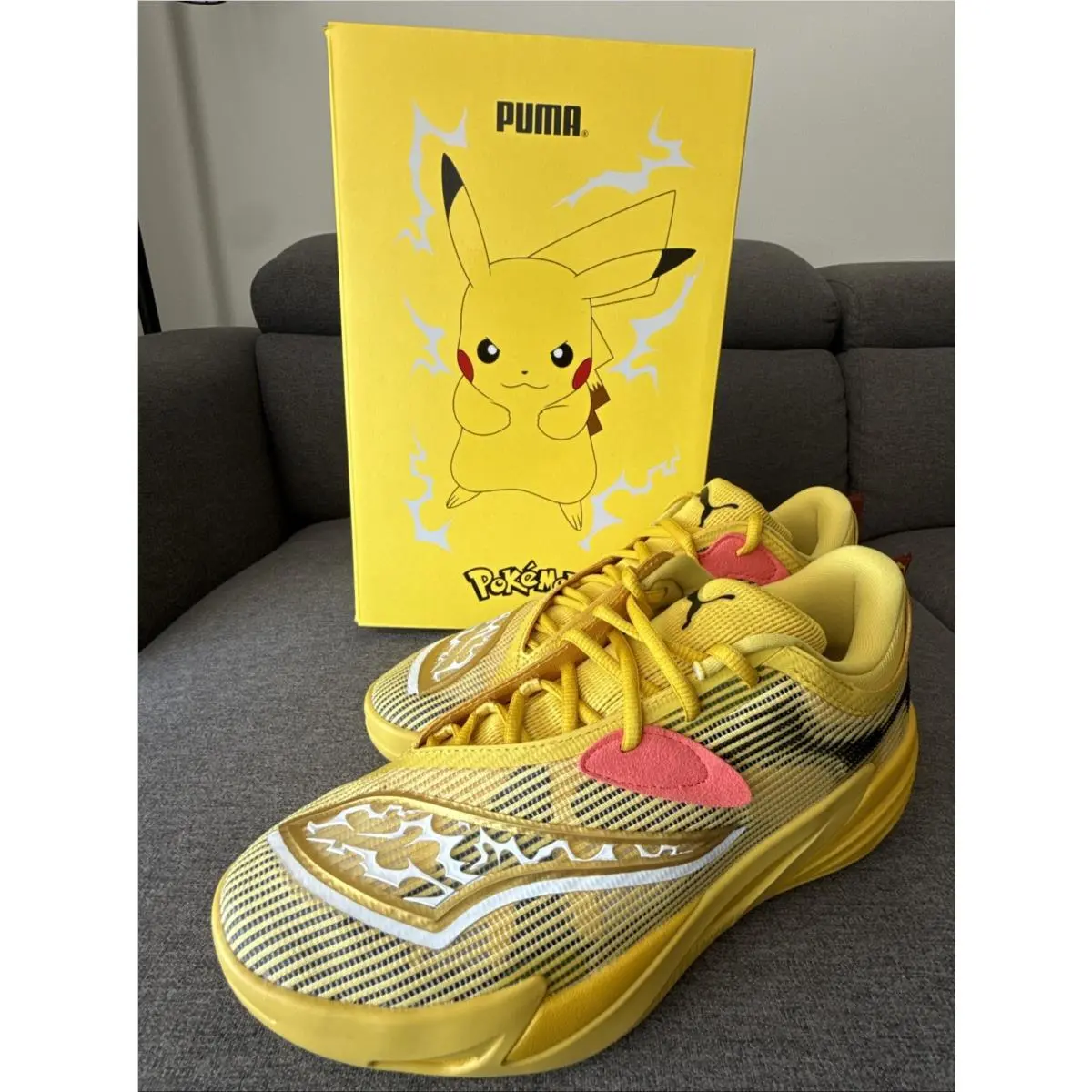 All-pro Nitro 2 Pokémon Pikachu - Size 10 Men`s - 312843-01 by Puma