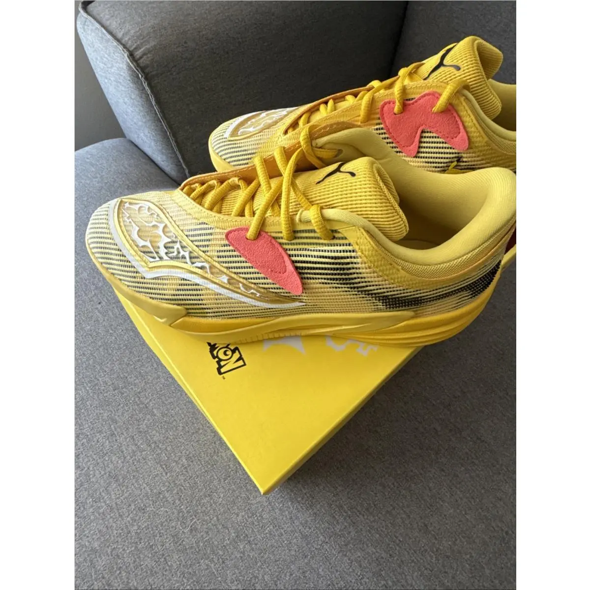 Puma shoes - PUMA All-Pro Nitro - Nitro - 312843-01 - Yellow (UPC: 199260333659) 1