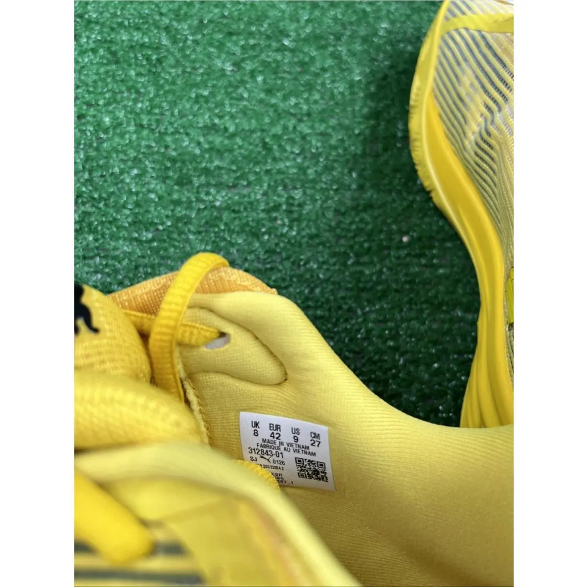 Puma shoes - PUMA All-Pro Nitro - Nitro - 312843 01 - Yellow (UPC: 199260333642) 9
