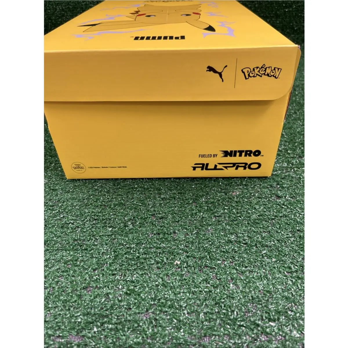 Puma shoes - PUMA All-Pro Nitro - Nitro - 312843 01 - Yellow (UPC: 199260333642) 11