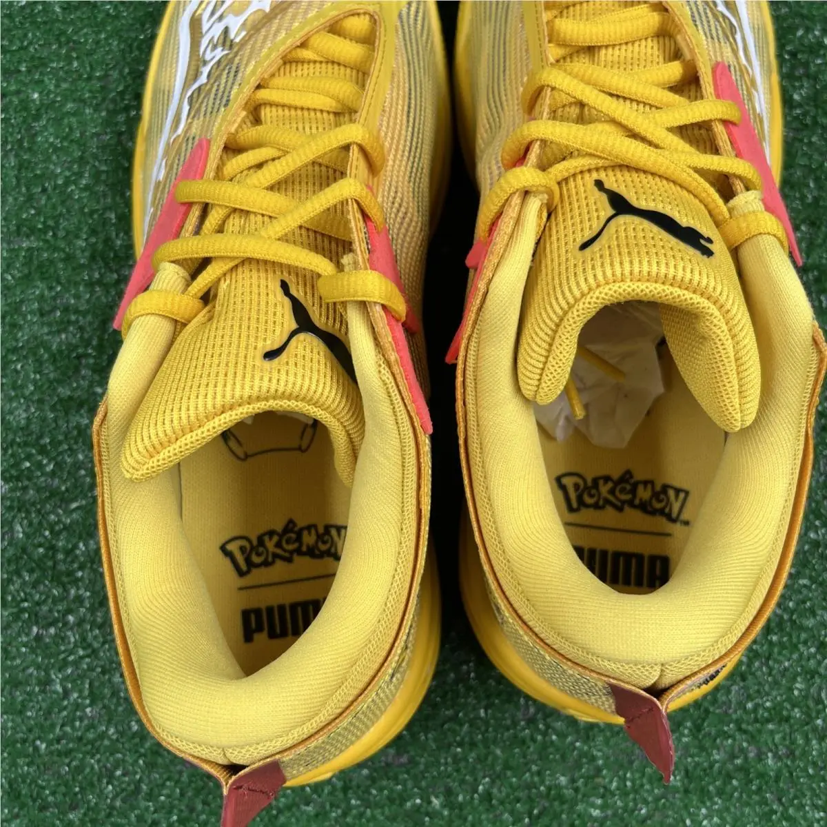 Puma shoes - PUMA All-Pro Nitro - Nitro - 312843 01 - Yellow (UPC: 199260333642) 7