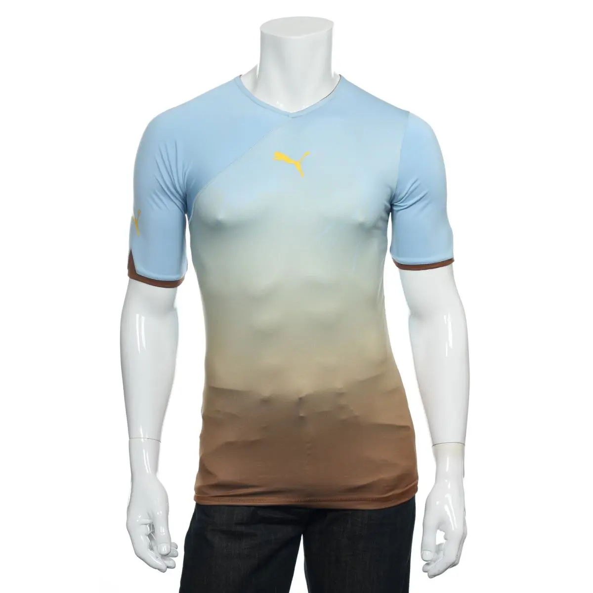 Puma clothing - Africa Unity Jersey - Africa Unity Jersey - 737474 01 TN6705 - Blue (UPC: 884629648214) 3