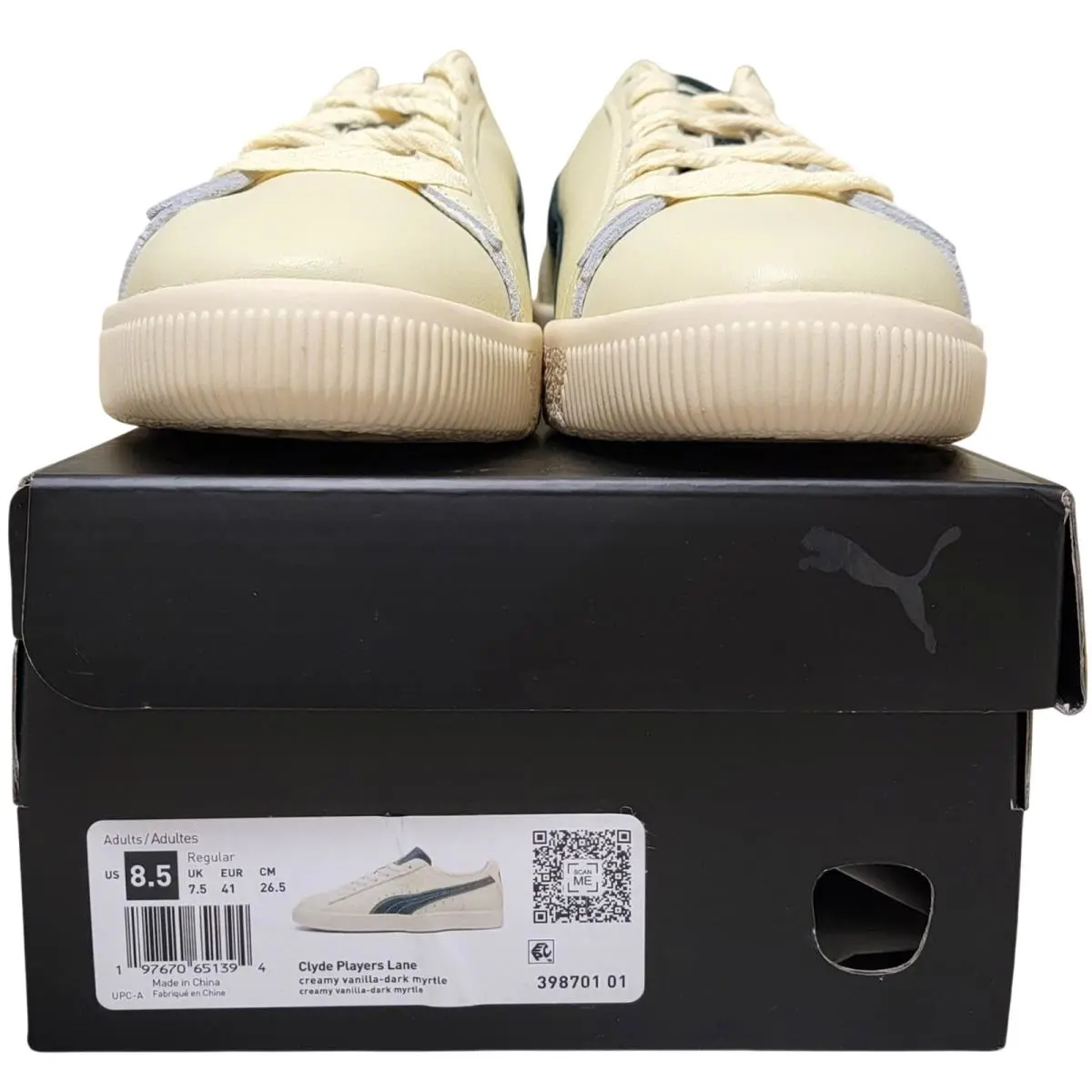 Puma shoes - Clyde Players Lane - Clyde Players Lane - 398701_01 - Cream (UPC: 197670651394) 5
