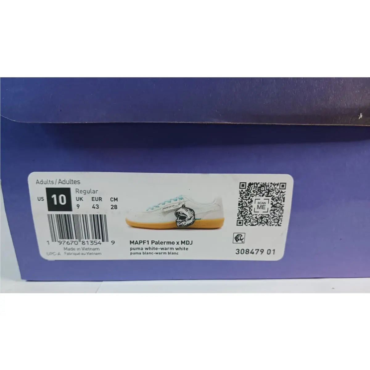 Puma shoes - Puma Mercedes AMG Petronas F1 Palermo x MDJ - 308479-01 - Beige (UPC: 197670813501) 10