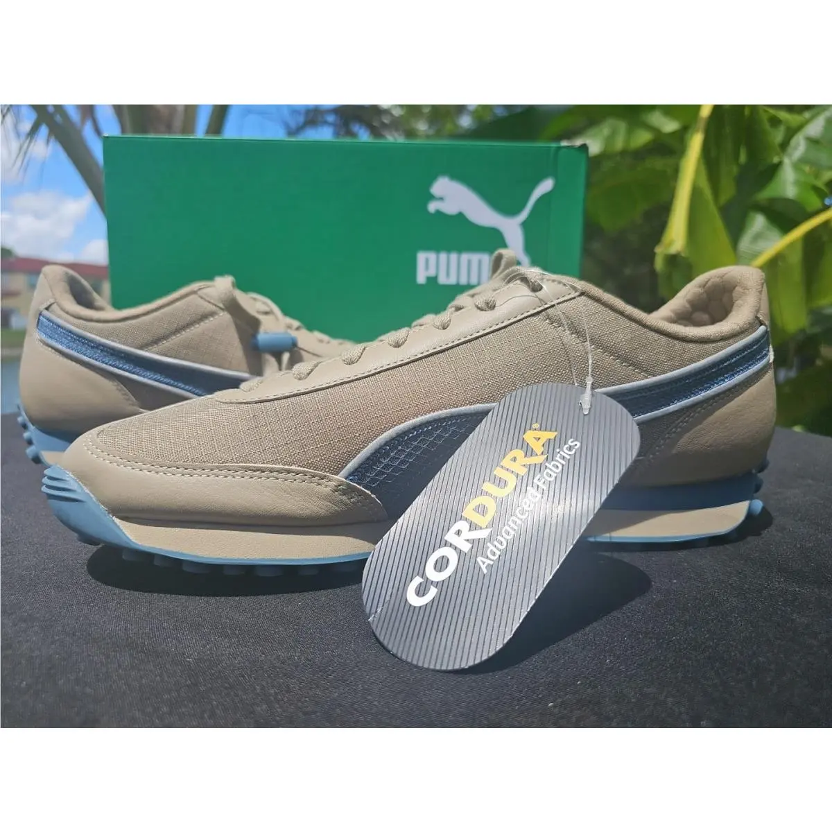Mens Size 12  Easy Rider Cordura Nyc Long Run Pack Brown Shoes 401094-01 by Puma