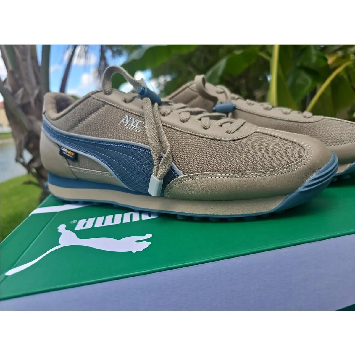 Puma shoes - Puma Easy Rider Cordura NYC Long Run Pack - 401094-01 - Brown 11