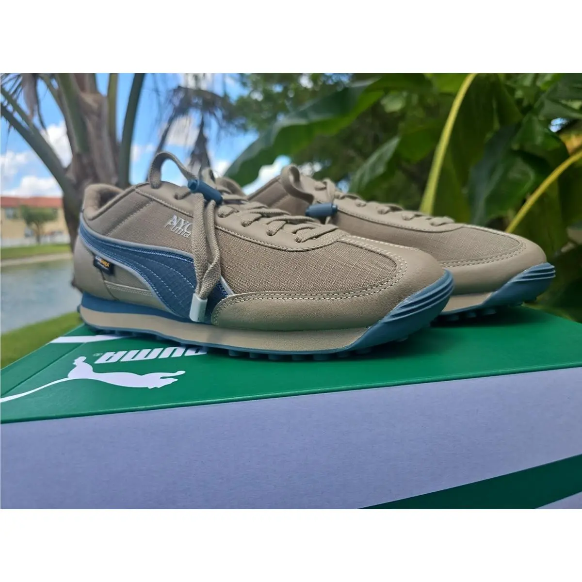 Puma shoes - Puma Easy Rider Cordura NYC Long Run Pack - 401094-01 - Brown 12