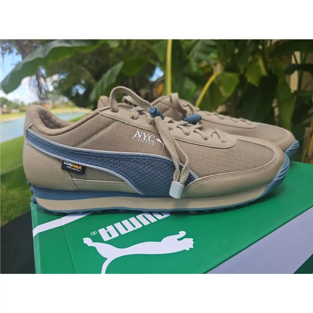 Puma shoes - Puma Easy Rider Cordura NYC Long Run Pack - 401094-01 - Brown 13