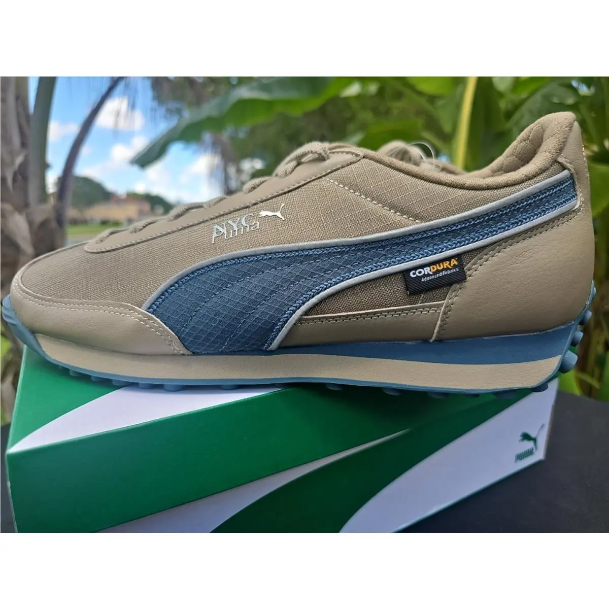Puma shoes - Puma Easy Rider Cordura NYC Long Run Pack - 401094-01 - Brown 7