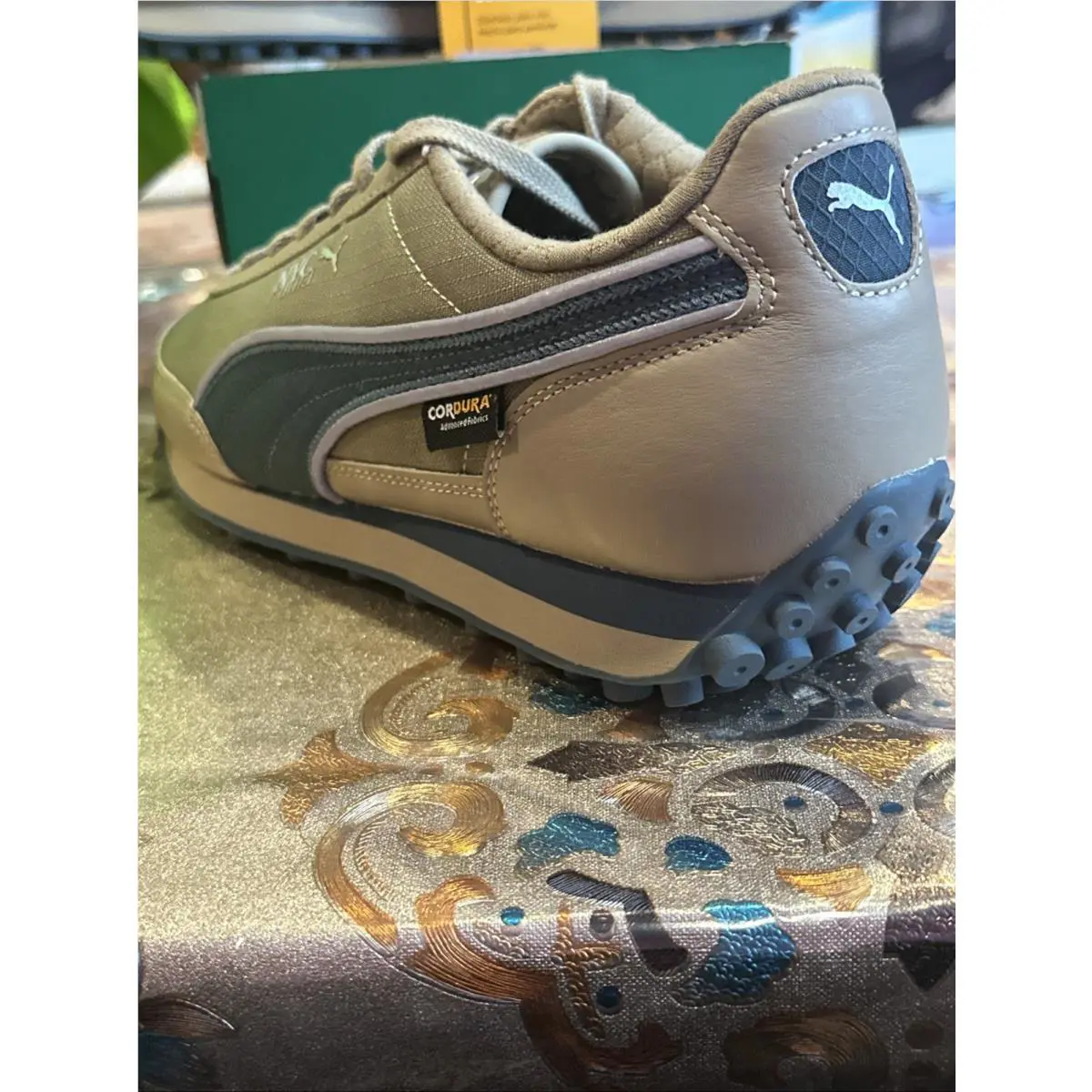 Puma shoes - 401094-01 - 401094-01 - Oak Branch/Grey Skies/Silver (UPC: 0197672261348) 9