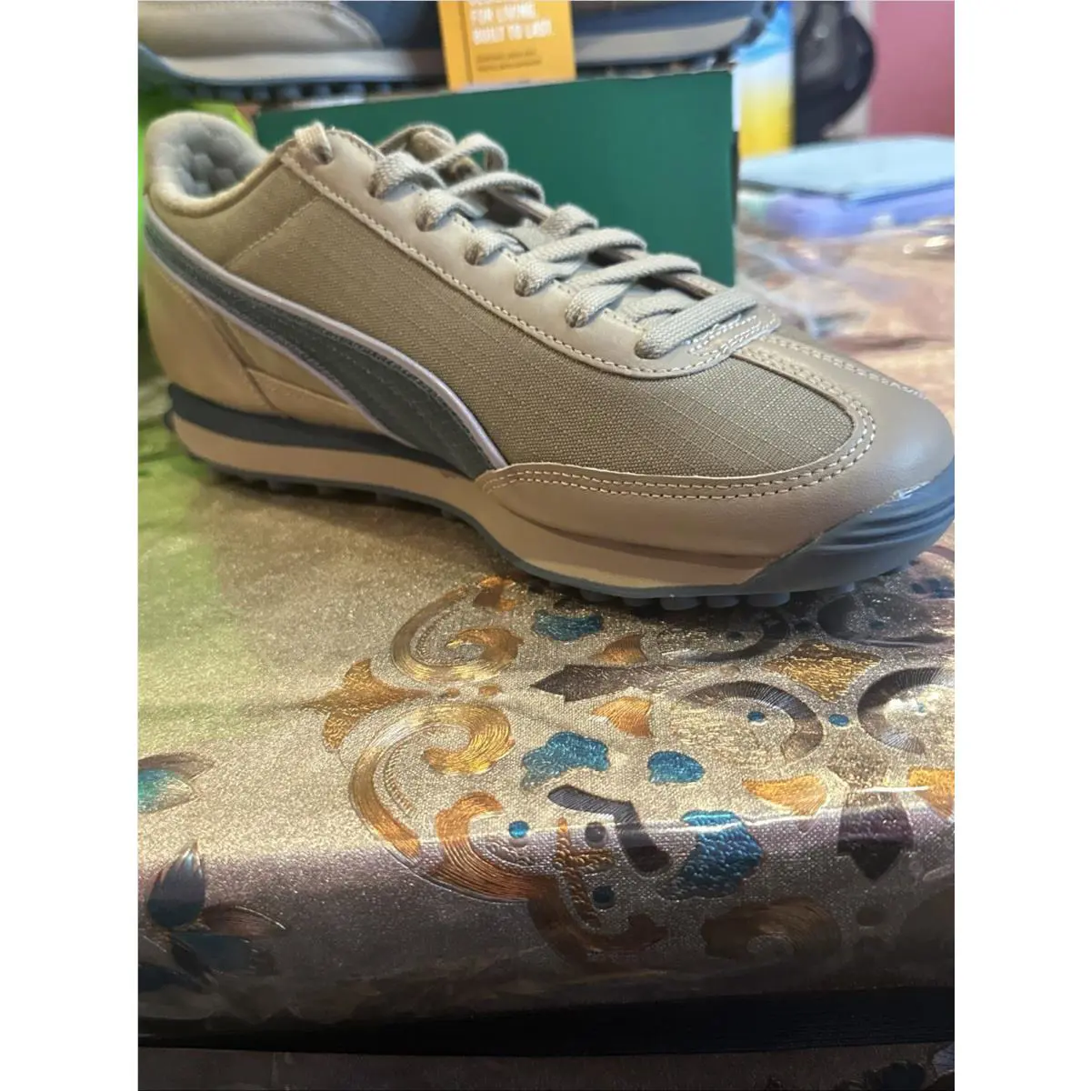 Puma shoes - 401094-01 - 401094-01 - Oak Branch/Grey Skies/Silver (UPC: 0197672261348) 12