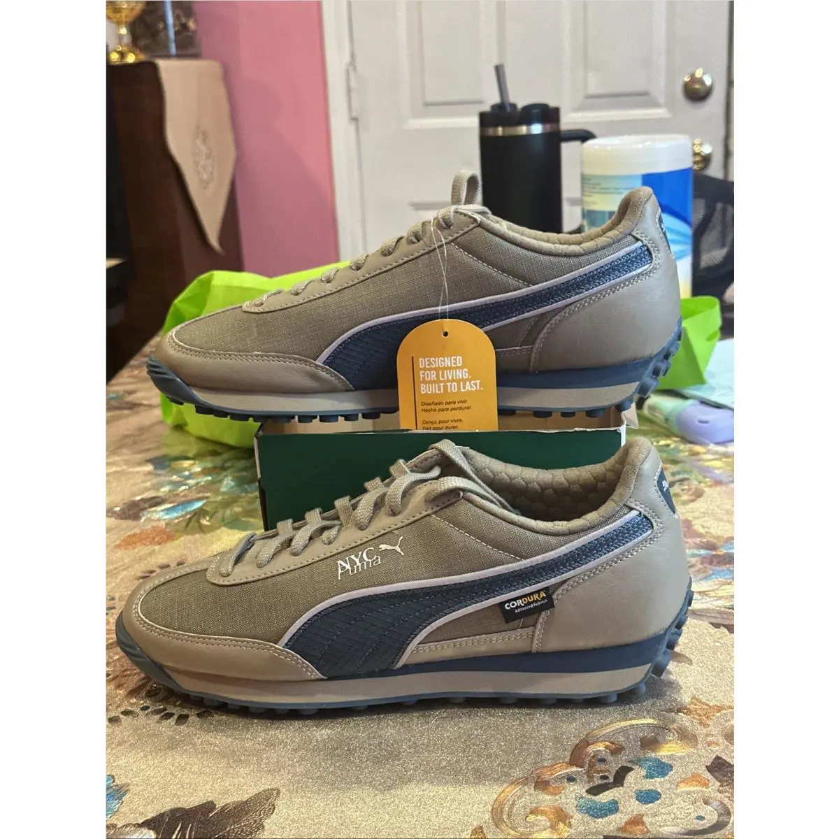 Puma shoes - 401094-01 - 401094-01 - Oak Branch/Grey Skies/Silver (UPC: 0197672261348) 0