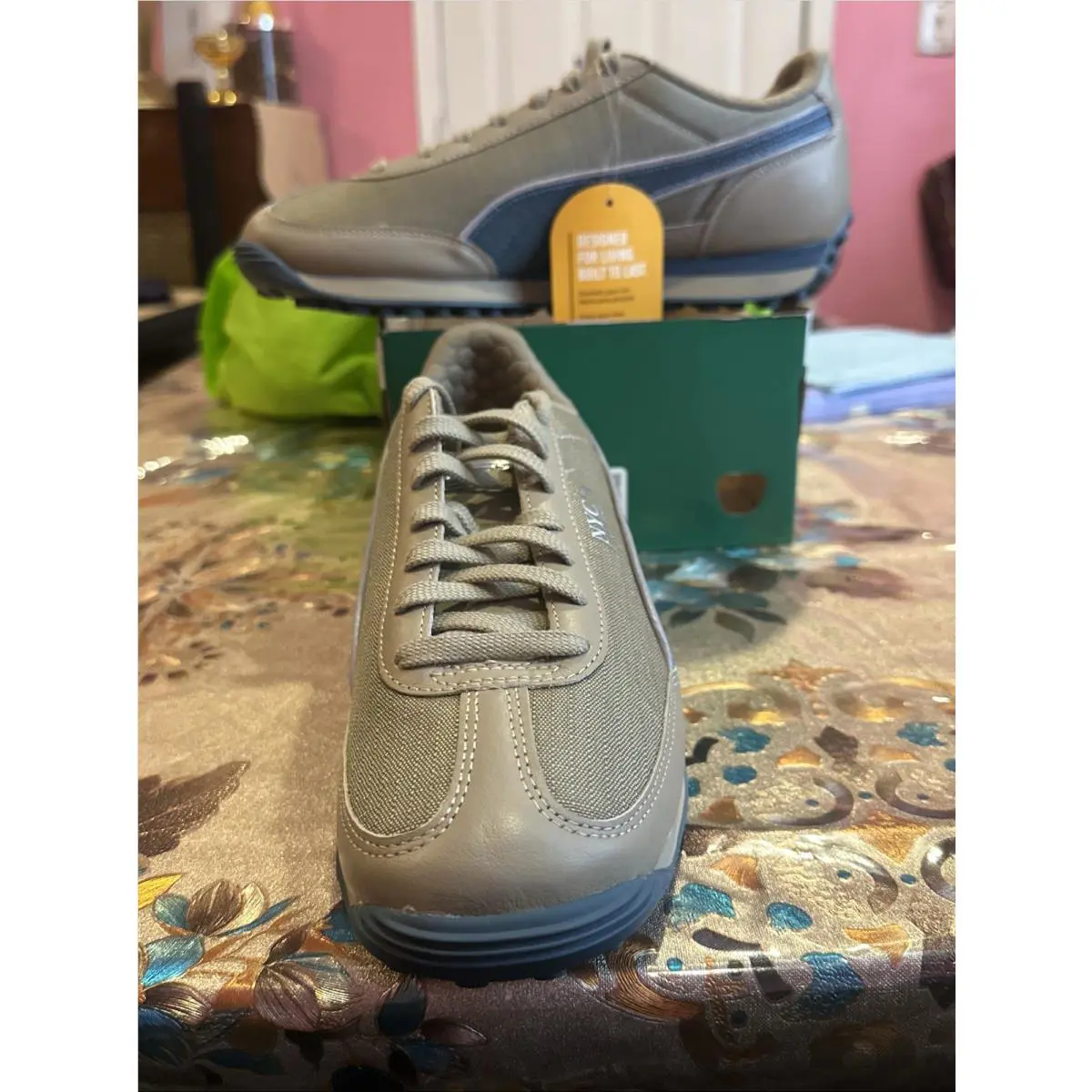 Puma shoes - 401094-01 - 401094-01 - Oak Branch/Grey Skies/Silver (UPC: 0197672261348) 4