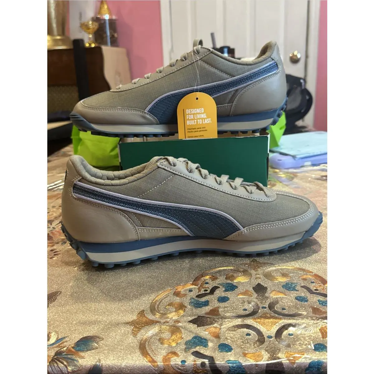 Puma shoes - 401094-01 - 401094-01 - Oak Branch/Grey Skies/Silver (UPC: 0197672261348) 5